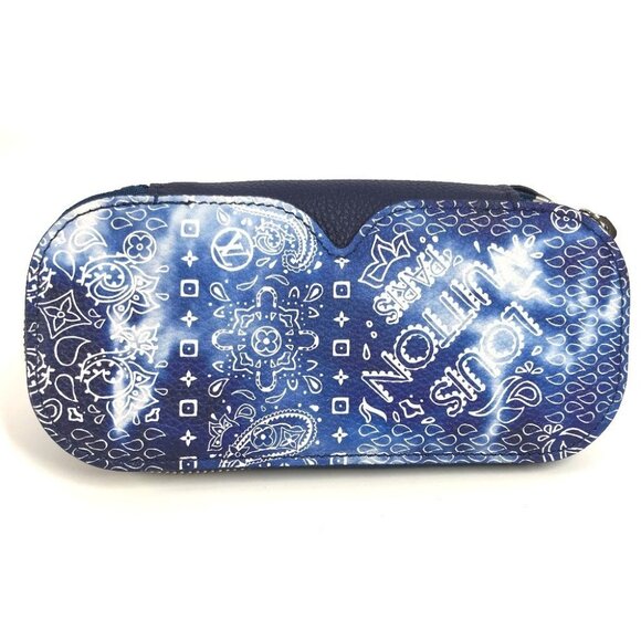 LOUIS VUITTON GI0764 Monogram bandana Etui Lunet GM case Glasses Pouch Unused - Picture 2 of 13